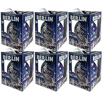 Palline Di Natale Berlino Souvenir - Set Da 6 Per Albero, Design Unico, Ricordo Della Città - Foto 2