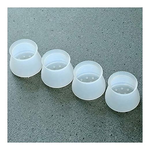 Patas De Silla,Protectores de Pies de Sillas Silla de mesa de 4 piezas Pierna de silicona tapa de silicona Muebles Mesa de mesa Funda Protector de piso Tubos Tubos Tubos Muebles Nivelación Pies Pies d