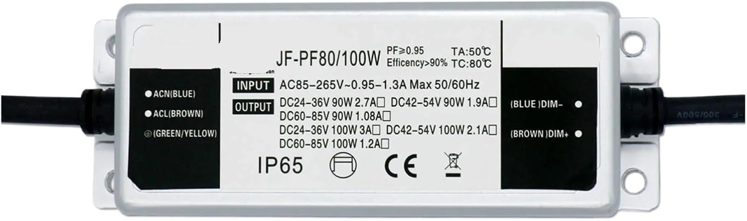 1CPS LED Driver 100W 200W DC42-54V Adapter Transformer(100W DC42-54V 2.1A)