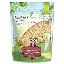 Food to Live Nutritional Yeast Flakes, 2.5 Pounds Fortified Large Flakes, Inactive, Unsweetened, Vegan Thickener, Bulk. Good Source of Protein & Vitamins. Perfect for Baking, Vegan Cheese and Sauces