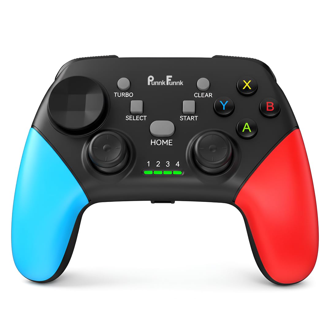 PunnkFunnk G9 Wireless Gaming Controller with Bluetooth & USB Receiver | Gamepad for Android, iOS (Apple Arcade), PC, PS3/PS4/PS5 & Nintendo Switch | Dual Stick, Turbo, 10H Playtime-picture-28