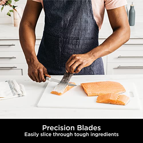 Ninja-Foodi-StaySharp-Knife-Block-with-Integrated-Sharpener-6-Piece-Set-K32006UK-Stainless-Steel-Scissors-SilverBlack Ninja Foodi StaySharp Knife Block with Integrated Sharpener 6 Piece Set K32006UK Stainless Steel Scissors SilverBlack