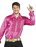 Dieses Party Hemd ist mit stilvollen Rüschen verziert