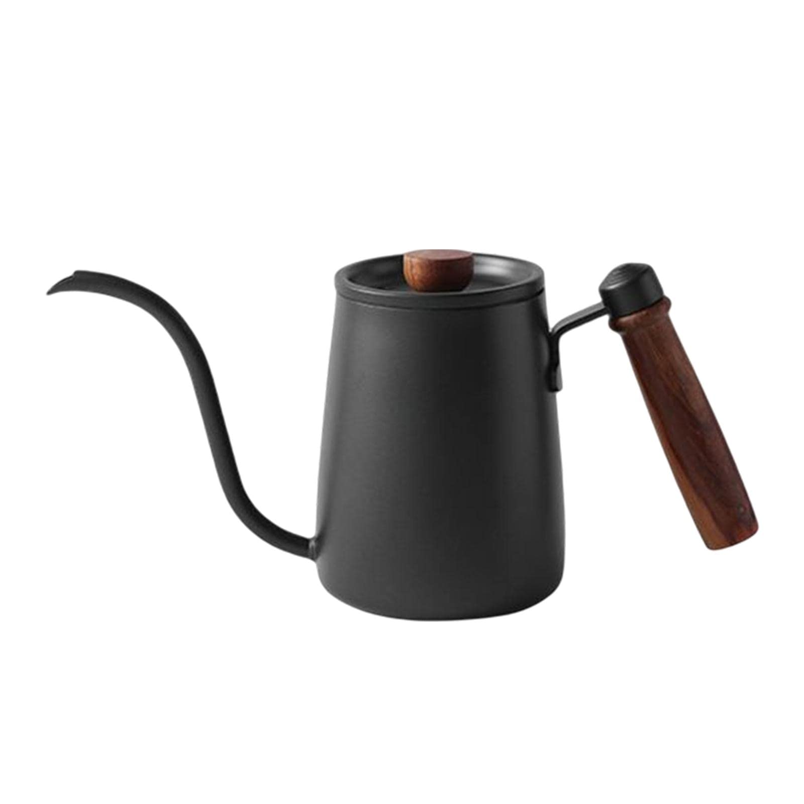 ATORSE Stainless Steel Pour Over Coffee Kettle with Wood Handle Comfortable Grip Black|Home & Garden|Kitchen, Dining & Bar|Small Kitchen Appliances|Coffee & Tea Makers|Tea Kettles