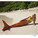 Fin Fun Mermaidens - Mermaid Tails for Swimming for Girls and Kids with Monofin, 8, Tropical Sunrise
