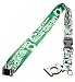 DC Comics Green Lantern Reversible Breakaway Keychain Lanyard with ID Holder, Rubber Charm and Collectible Sticker