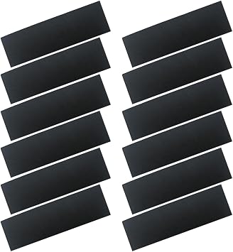 Grafken 12 PCS Extra Thick Capillary Mats for 12-Cell Seed Starter - Capillary Mat Fabric Matting - Absorbent Watering Mat for Improved Soil Moisture