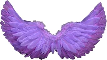 Fairy Wings Angel Feather Wings with Elastic Straps Costume Cosplay Photography Props Halloween Supplies