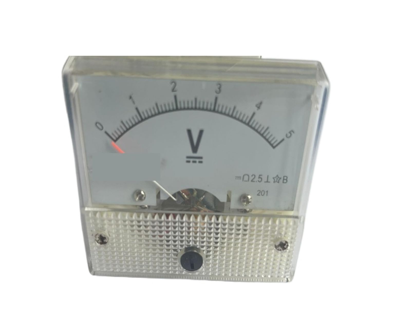 Voltmètre analogique DC 100V 85C1 pour mesure précise de tension en tableau