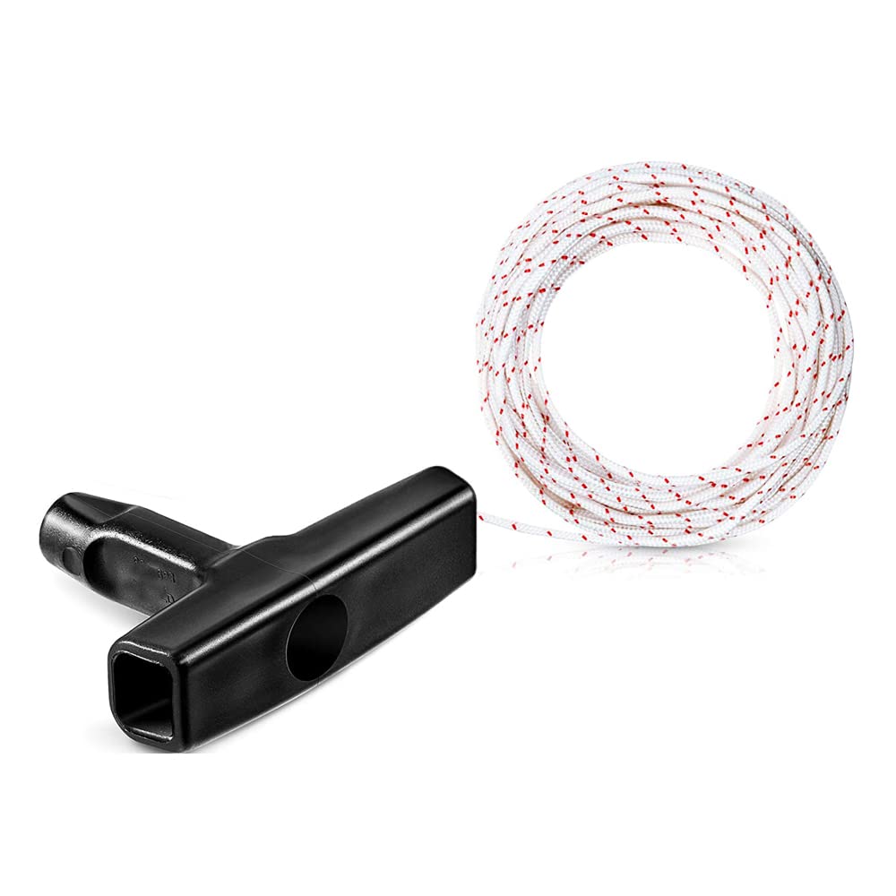 Corde De Démarrage 10m 3,5mm - Cordon Traction Tondeuse Tronçonneuse Fraise à Neige