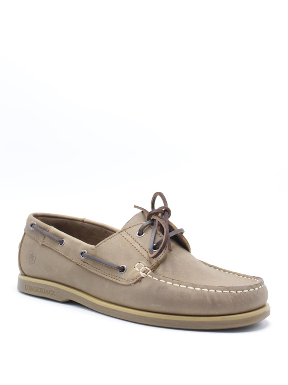 Lumberjack Mocassini Barca Uomo - Beige Modello SM07804-005 SM07804-005 Pelle 44