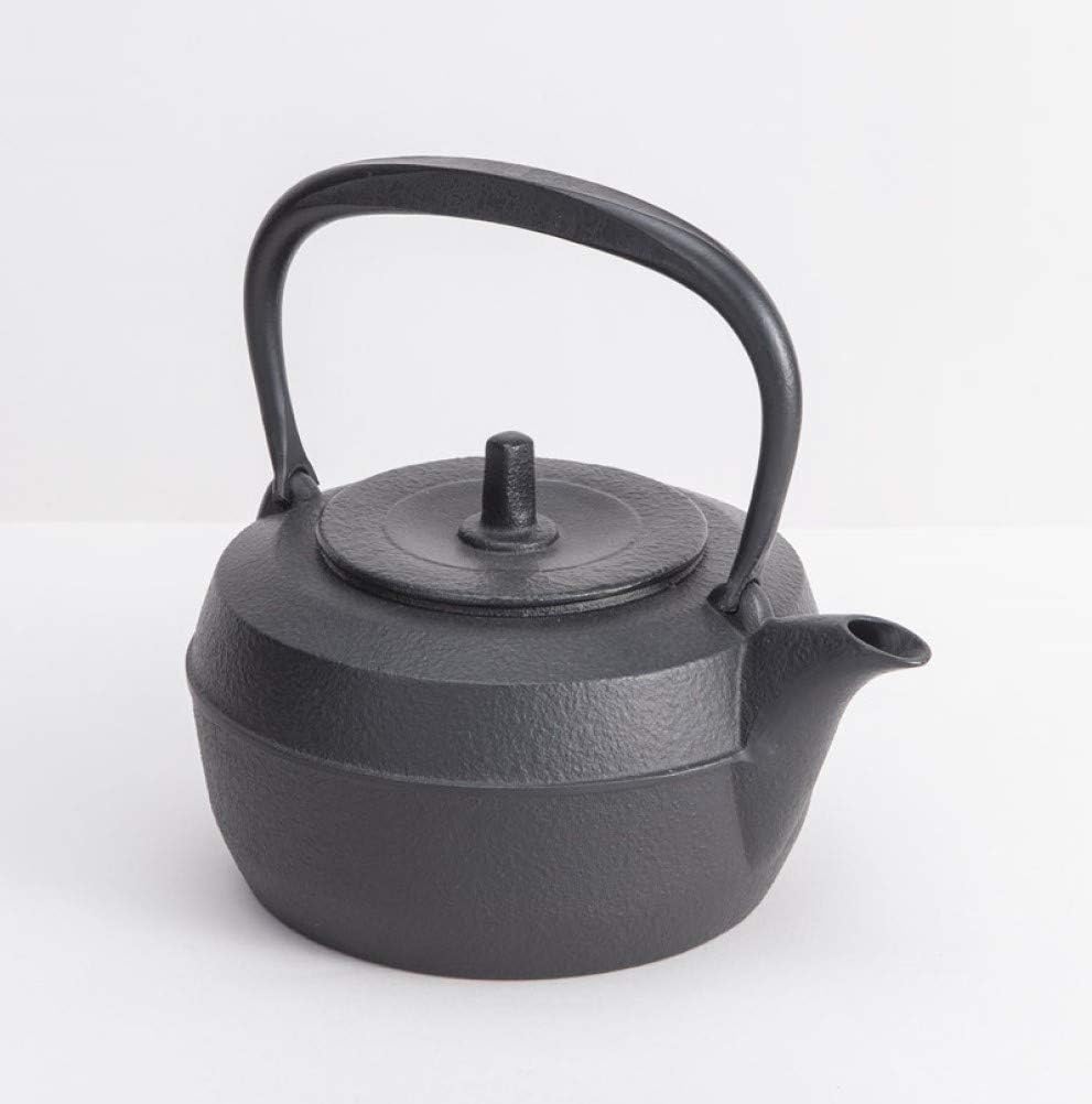 Iwachu 11722 Iron Kettlebaum, Induction Compatible, Black Baked (Kamayaki), 0.4 gal (1.1 L), Nambu Ironware