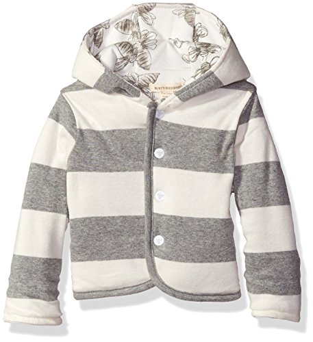 Burt's Bees Baby Baby Girls Sweatshirts, Lightweight Zip-Up Jackets & Hooded Coats, Organic Cotton, 0-3 Months