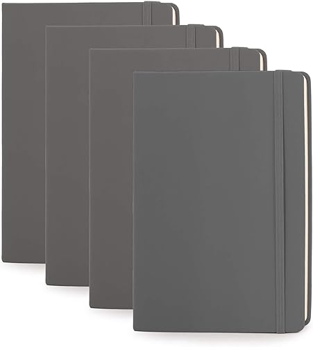 Miniatura 7 de Simply Genius Cuadernos de puntos A5 para el trabajo, viajes, negocios, escuela y más, diarios de tapa dura para escribir, cuaderno de cuadrícula