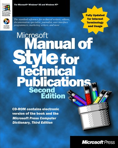 MANUAL OF STYLE FOR TECHNICAL PUBLICATIONS MANUAL OF STYLE FOR TECHNICAL PUBLICATIONS