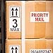 Brother QL-810W Professional Label Printer with USB and WIFI connectivity, Ultra-Fast printing up to 110 labels per minute with Standard Address label in Monochrome, Black & Red Printing Available