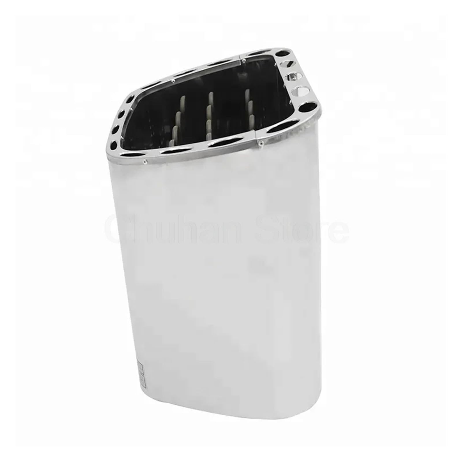 Poêle de Sauna électrique Ultra-Mince en Acier Inoxydable série Sac 9 KW avec contrôleur extérieur pour Sauna Sec (6 KW 220 V)