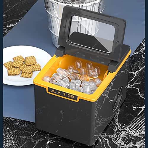 Fabricadora de hielo portátil para countertop 33 lbs/día miniatura 3