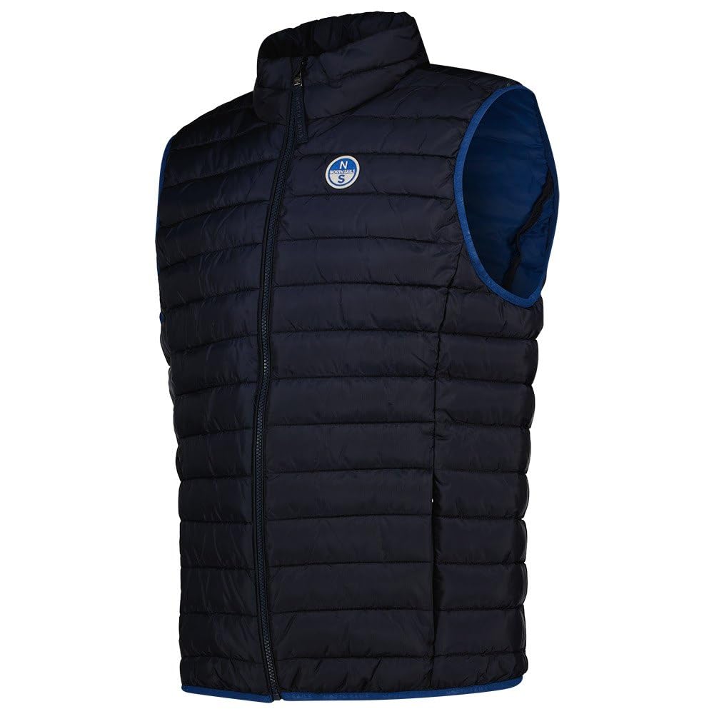 NORTH SAILS Smanicato Crozet Vest Gilet Sportivo Uomo Sintetico Blu Scuro