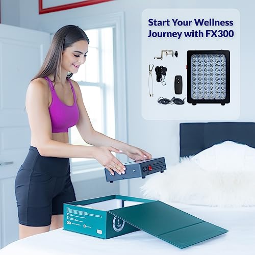 American Wellness Authority Fx300 Professional-Grade Led Red Light Panel Powerful Infrared Light Therapy,Red Light Therapy For Body,Fast Recovery,Skin Health & Anti-Aging- 660Nm & 850Nm #TOP5
