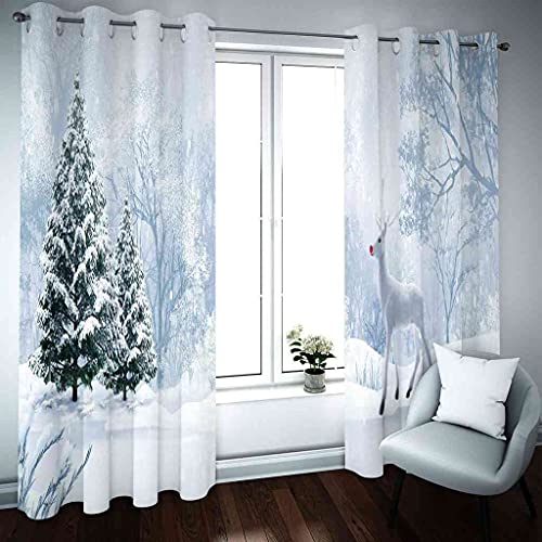 Rideaux de cuisine et chambre polyester isolant thermique contre le froid - 3
