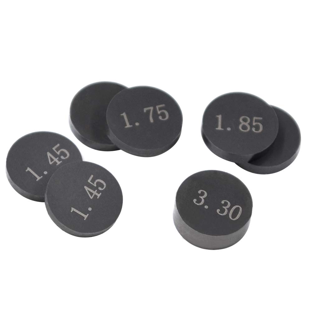 AHL- Set 4x52pcs 9.48mm Motocicleta Pastillas De Reglaje Valve Shim kit para LT-Z400 QuadSport 2003-2012