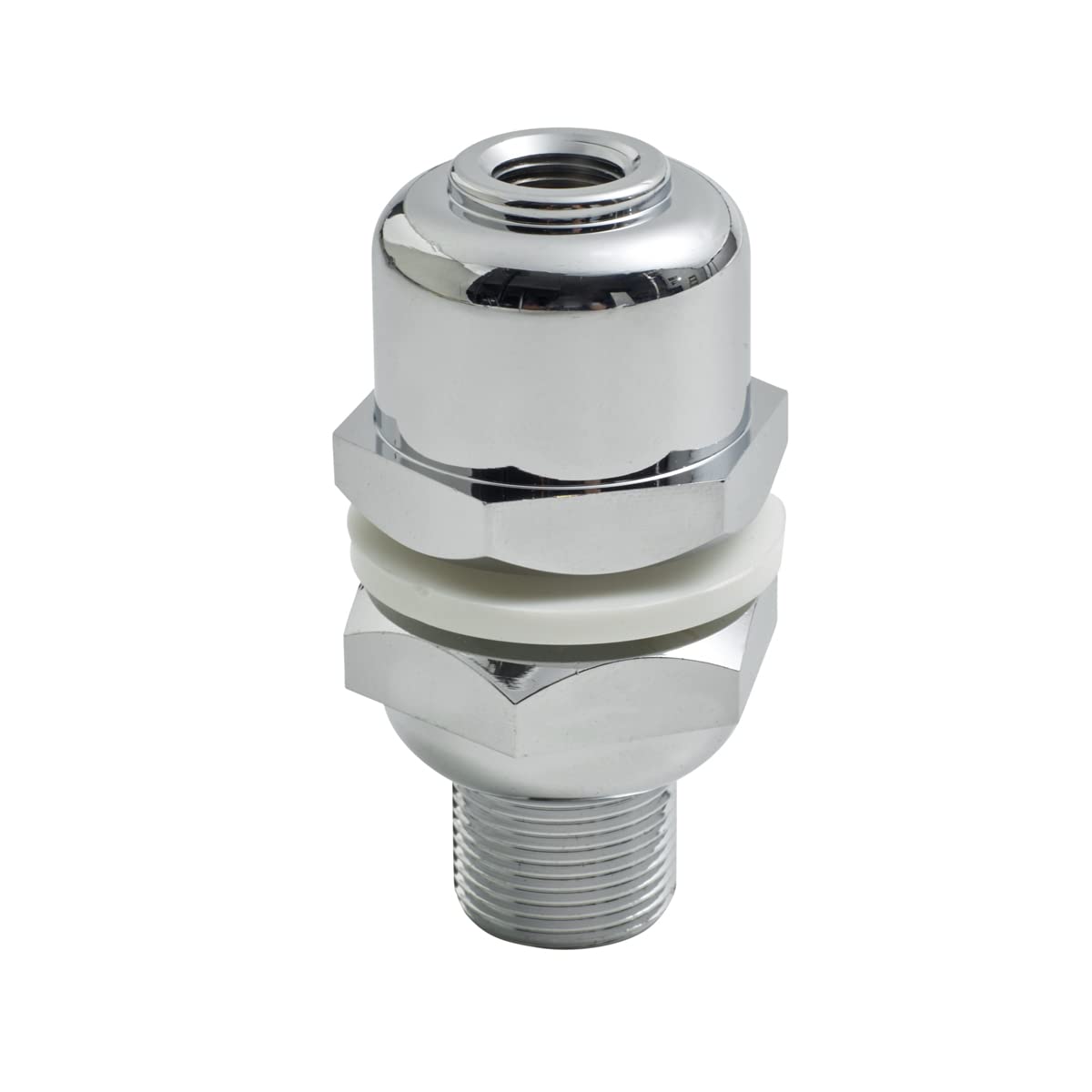 RoadPro RP-302MAX Extra Heavy Duty Chrome Platedl 3/8 x 24 Maxi Antenna Stud with SO-239 Connector