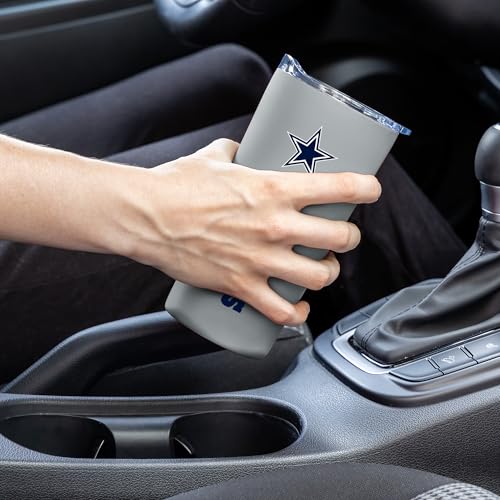 Image of Rico Industries NFL Football Soft Touch, Easy Grip Tumbler