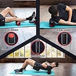 5-in-1 Long Foam Roller, 23" Long Back Roller for Physical Therapy with 5 Different Length Options, Muscle Trigger Points - Relieves Pain with Muscle Massage: Back, Shoulder, Foot, Legs, Arms, Neck - Image 3