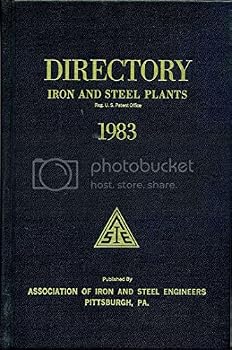 Hardcover Directory of Iron and Steel Plants 1983 Book