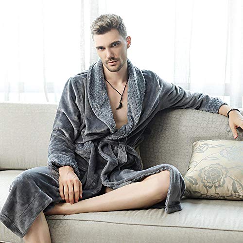 Flanelowy szlafrok damski