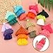 uxcell Tri-Layered Tassels 6.7Inch Tassel Bag Charm Bohemian Keychains Handmade Tassel Keychain for DIY Projects, Jewelry Making, Decoration (Rose Red/Red/Pink)
