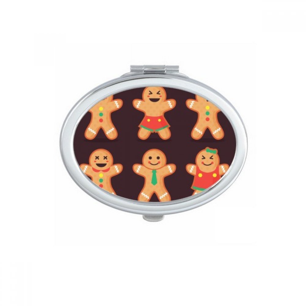 Miroir de poche mignon de Noël pour vos retouches maquillage au quotidien