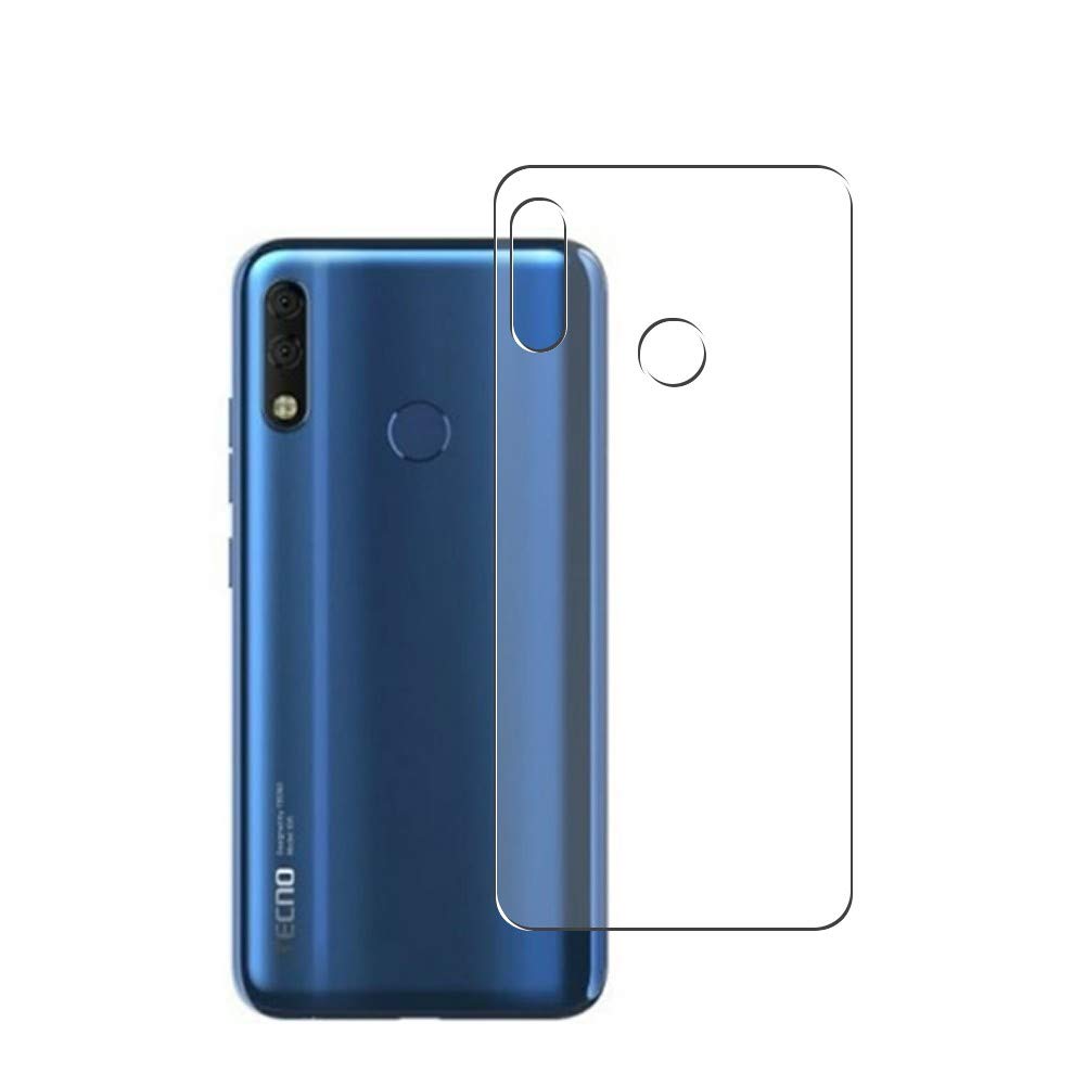 Vaxson 2-Pack Back Protector Film, compatible with TECNO Camon iClick2 / iClick 2, TPU Guard Cover Skin [Not Tempered Glass/Not Front Screen Protectors]