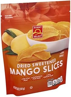 Sunny Select, Mango Slices, Sweetened, Dried