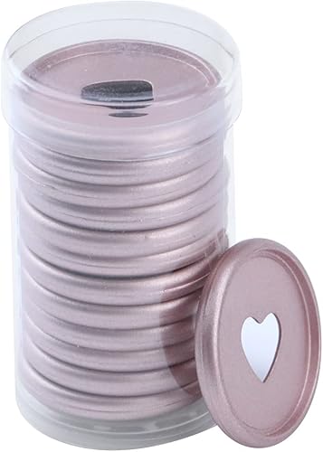 Miniatura 6 de Crapyt 13 discos planificadores de plástico para hojas sueltas para cuadernos, notas, discos de expansión de papel de 1.38 x 0.2 pulgadas, oro rosa