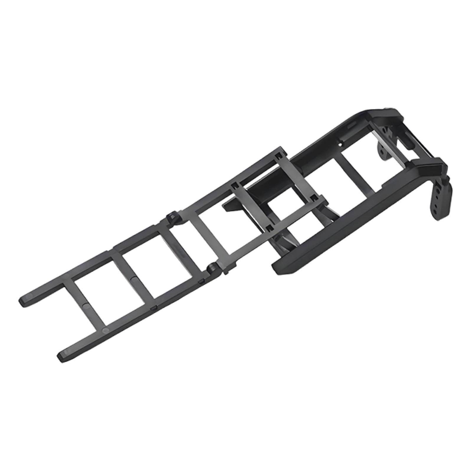 Fenteer Escaleras para Coche RC Crawler 1/10, miniescaleras, modificación, simulación, Mejora del Rendimiento, Accesorios de Bricolaje, Escalera para, Negro, Style B