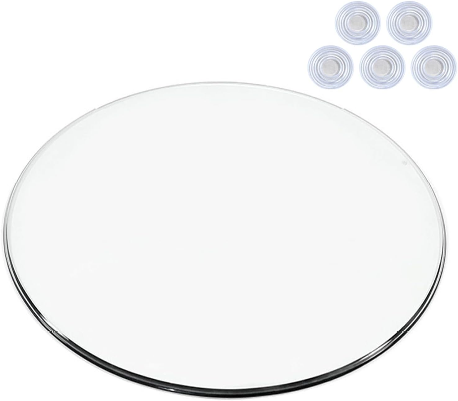 Round Glass Table Top Tempered Clear Glass Kitchen Dining Table Top Ø 45cm 48cm 55cm 60cm 75cm Glass Coffee Table Top Round Wood Table Top