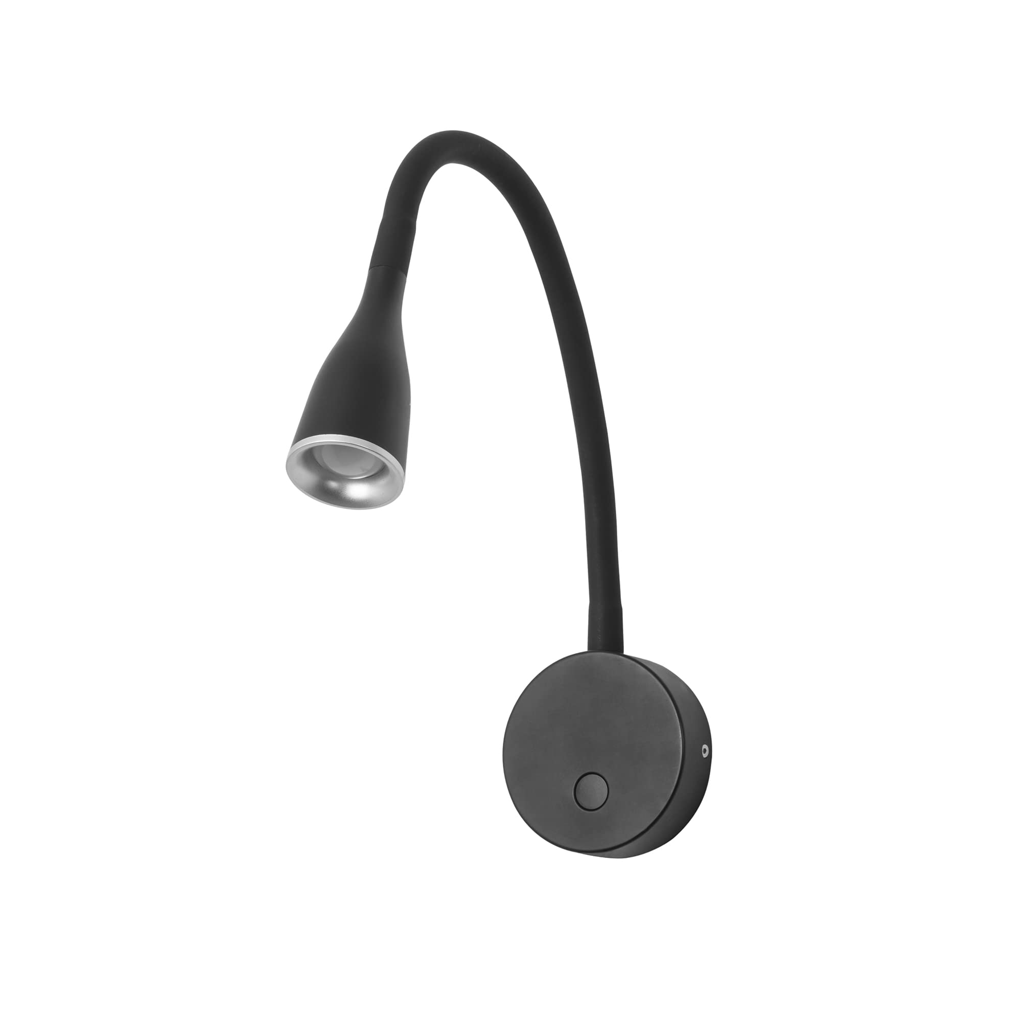 FORLIGHT Crobat Lámpara de Lectura LED para Dormitorio. Aplique de Pared para Mesita de Noche. Luz de Lectura para Cabecero de Cama con Luz Cálida