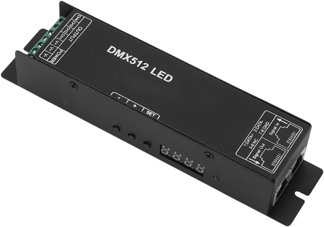 512 デジタルディスプレイデコーダー調光ドライバー Dmx512 コントローラー LED ライトストリップ DC12-24V 20