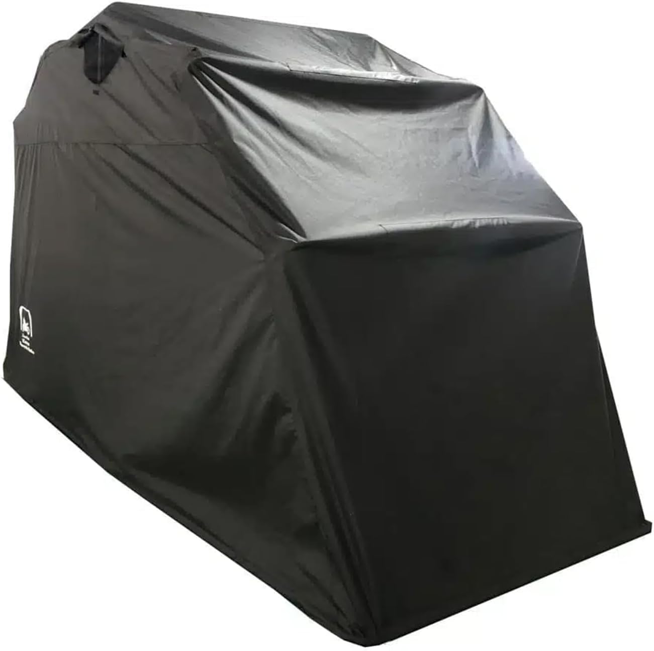 Motorcycle Garage Shelter Waterproof & UV Resistant 600D Oxford Bike Cover with Steel Frame | Lockable, Durable Outdoor Protection for Motorcycles & Scooters (XL) — view 9