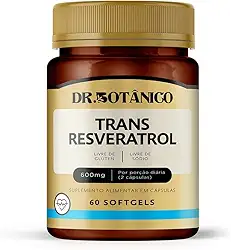 TRANS RESVERATROL 600MG 60 CAPSULAS DR. BOTANICO