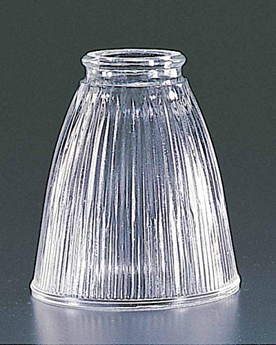 Image of VOLUME LIGHTING GS-05 5 inch Bell-Shaped Clear Ribbed Glass