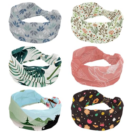 Bandeau large pour femme fini les cheveux dans les yeux et la sueur pendant l'entraînement de yoga