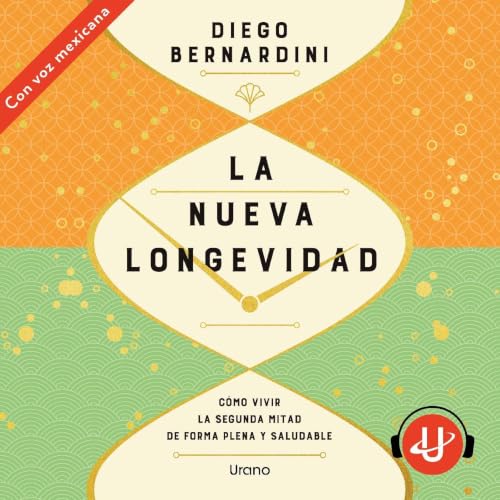 Diseño de la portada del título La nueva longevidad