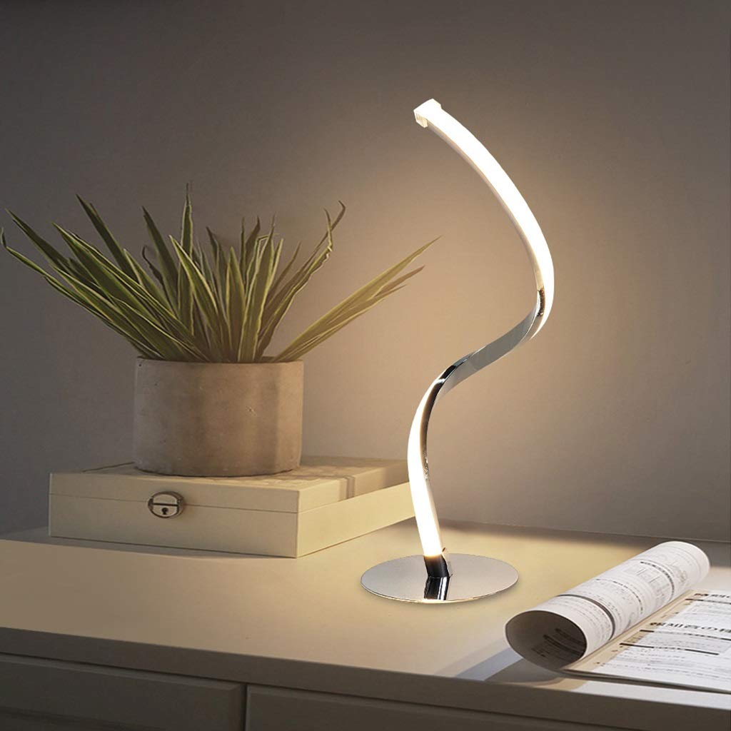 Amazon.co.jp : 3色 スクリューLED電気スタンド 調整可能なライト