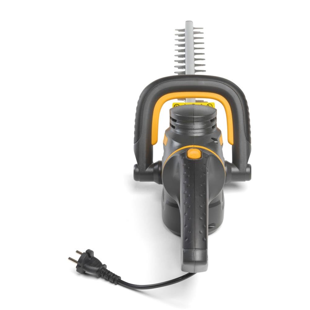 STIGA SHT 600 Tagliasiepi Elettrico - 600 W, Lama 61 cm a Doppia Azione, Impugnatura Rotante 180°, 2400 SPM, Leggero ed Ergonomico