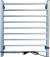 Toalheiro Térmico de Parede com Seletor de Voltagem 110/220 V (Prata)