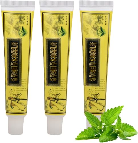 (Effective and Safe) Natural Herbal Moisturisers East Asian Natural Herbal Body Cream Skin Relief for All Skin Types 3pcs