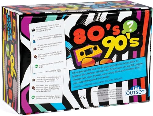 80's 90's Trivia Juego de Mesa miniatura 6
